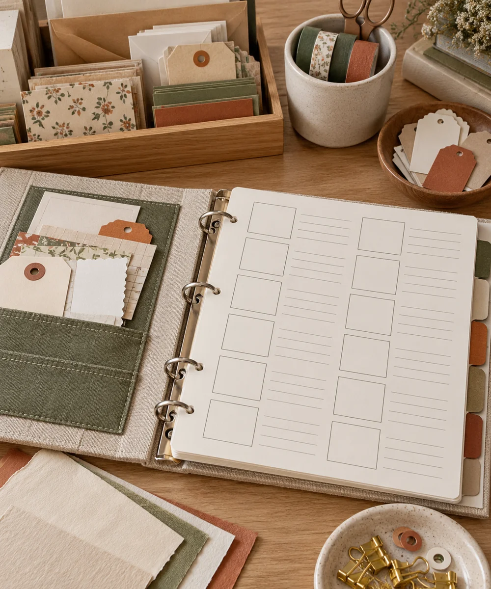 AI-generated concept image for create a paper supplies inventory