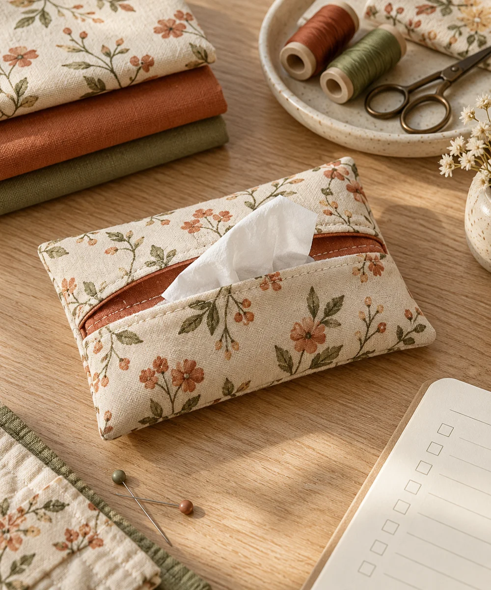 AI-generated concept image for make a fabric tissue pocket