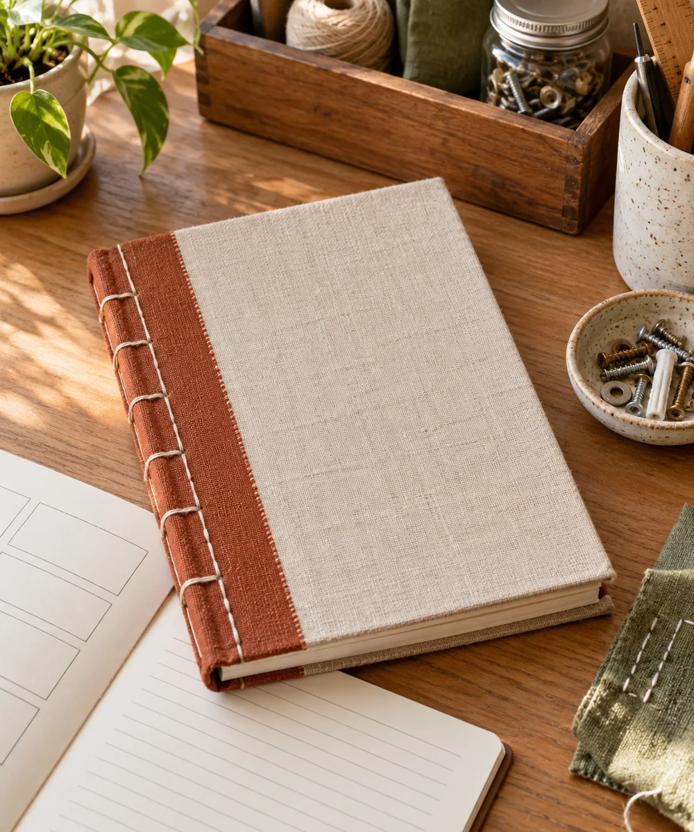 AI-generated concept image for make a household repair notebook