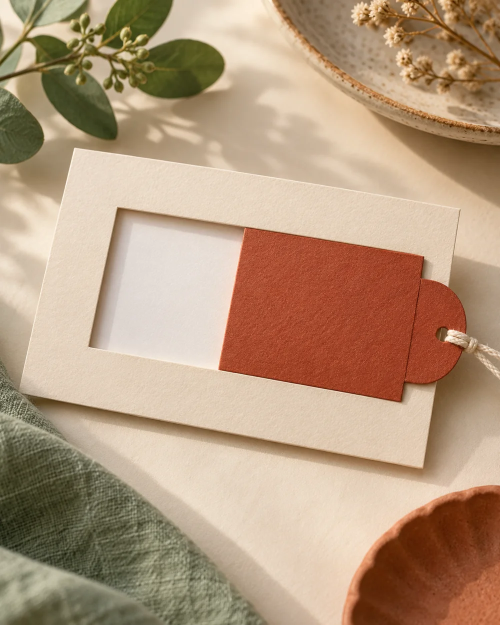 AI-generated concept image for make a paper pull-tab reveal card