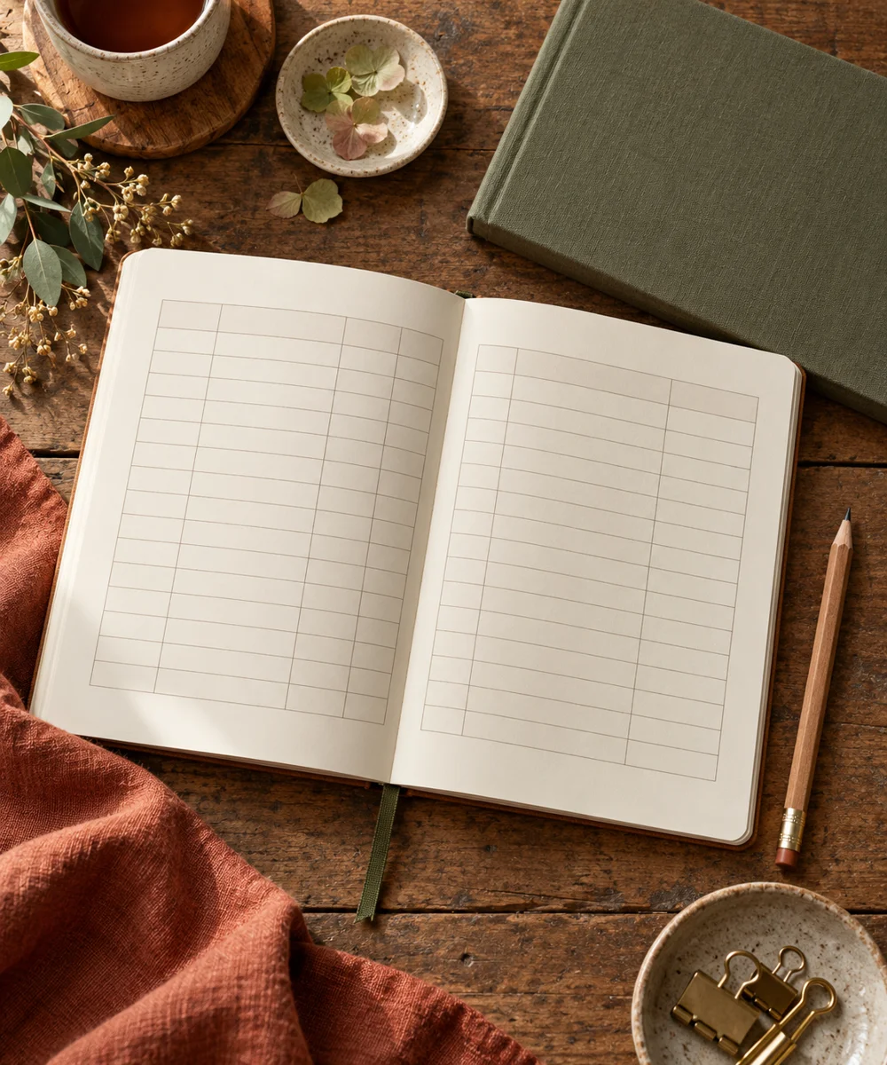 AI-generated concept image for set up a reading log you will actually use